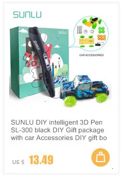 SUNLU SL-300 3D Ручка DIY 3D печать Ручка DIY Подарочная посылка печать автомобиля DIY Подарочная коробка для детей
