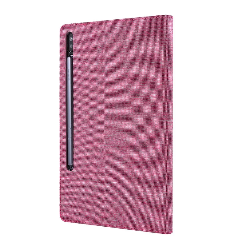 Тряпичный чехол для Sansung Galaxy Tab S6 10,5 SM-T860 SM-T865 10," Tablet Capa Funda чехол с картой Solts+ пленка+ ручка