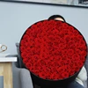 wholesale luxury round big flower boxes gift 99 roses preserved roses flower box forever gifts for wedding