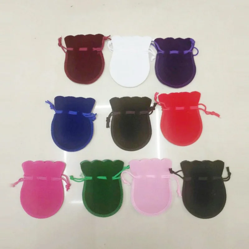 

10 шт в форме тыквы бархатная кошелек; Подарочная сумочка круглый фланелевый мешочек и маленькие мешочки на завязках подарочные пакеты для у...