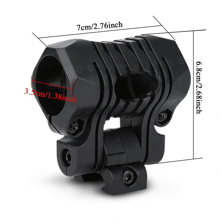 1 шт. быстросъемный зажим для фонарика 25 мм|Уличные инструменты| |