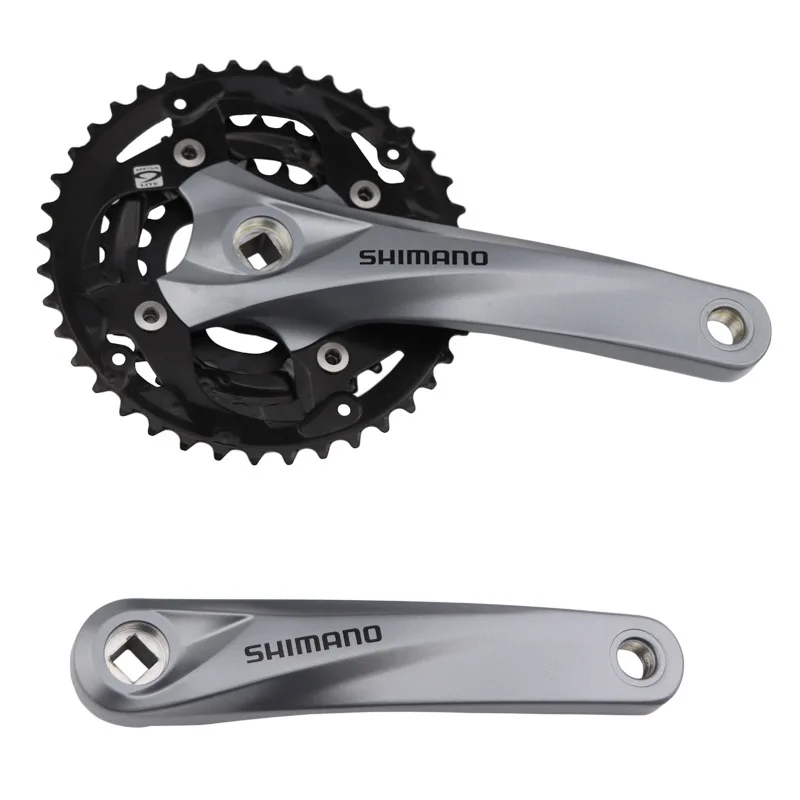 

Комплект кривошипников SHIMANO Solid FC-M3000, комплект кривошипников с отверстием для 3 Х9 скоростей для горных велосипедов 40 - 30-22T, Аксессуары для ве...