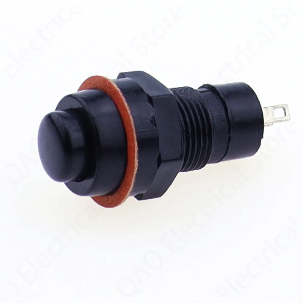 

6 шт DS-211 DS-213 кнопочный переключатель 10 мм Мгновенный/самоблокирующимся круглая кнопка переключатель DS211 DS213 Миниатюрные