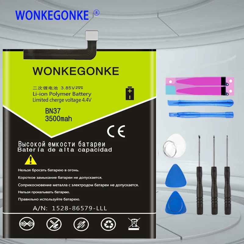 

WONKEGONKE BN37 Battery For Xiaomi Redmi 6/6A Batteries