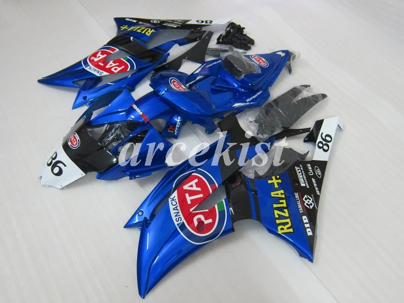 

New ABS motorcycle Fairings Kit Fit For Yamaha YZF 600 R6 08 09 10 14 15 16 YZF-R6 2008 2009 2010 2011 2015 2016 Custom blue