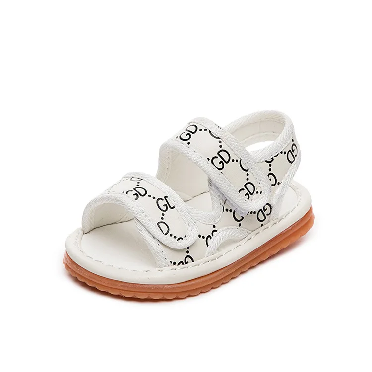 

2021 Summer Children Sandals Infant Baby Toddler Shoes Children Beach Baby Toothy Soft Bottom Boys Sandals