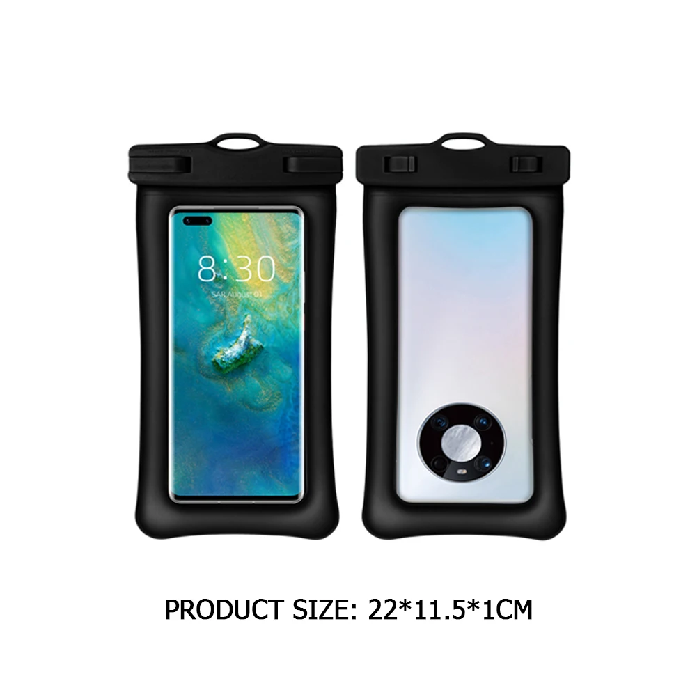 

Airbag Floating Swimming Bag Waterproof Touchscreen Phone Bag Underwater Pouch Cell Phone Case For Swim Diving Beach