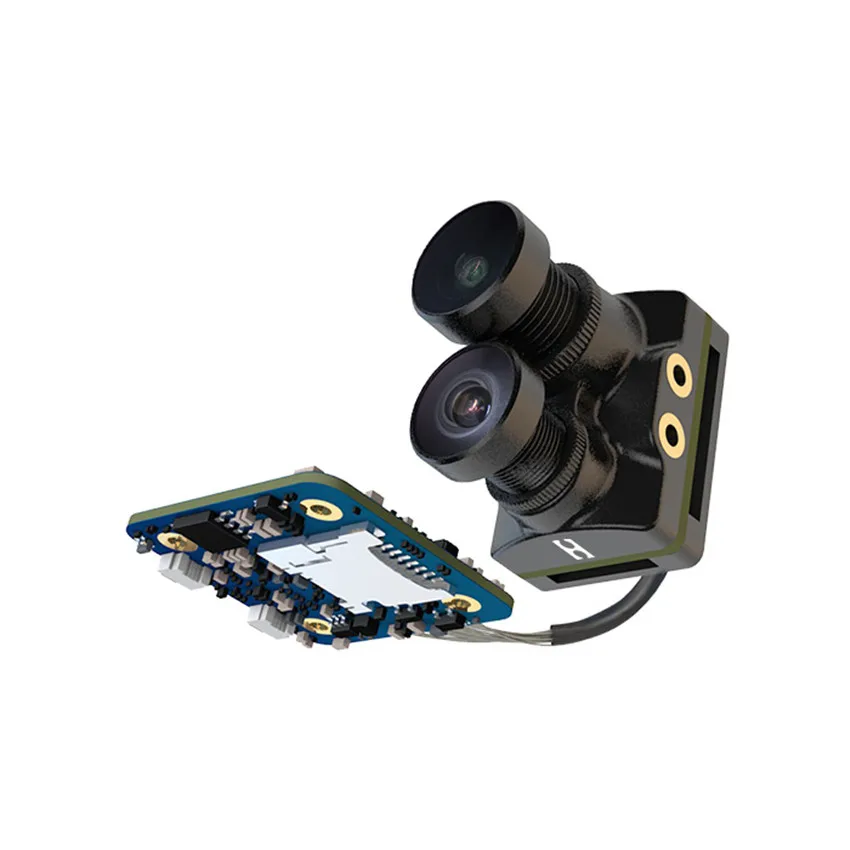 Полная распродажа RunCam гибридный двойной объектив широкоугольный 4K HD мини FPV