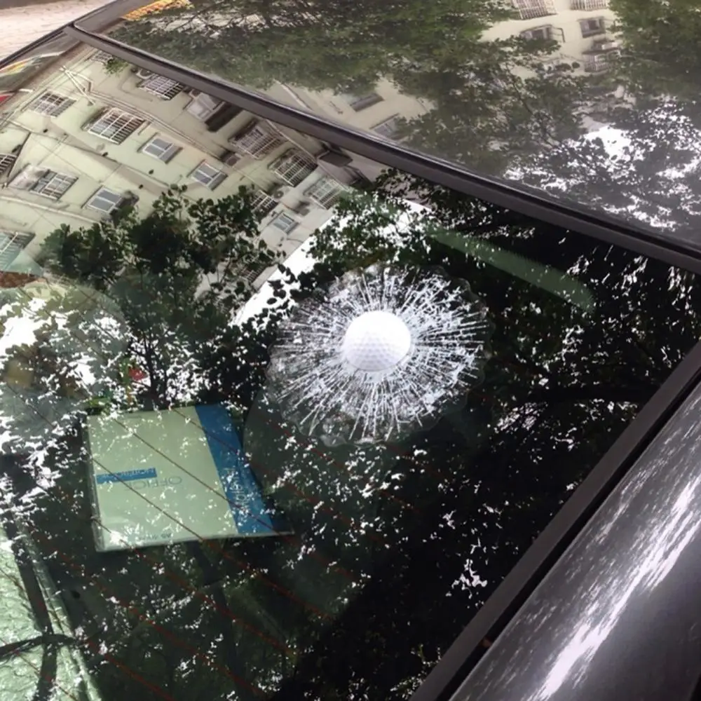 Креативный 3D мяч для гольфа наклейка на окно автомобиля украшение Забавный