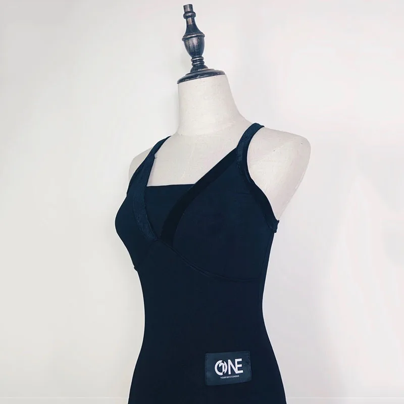 Женский топ для латиноамериканских танцев черный тонкий танго Самба ча Румба