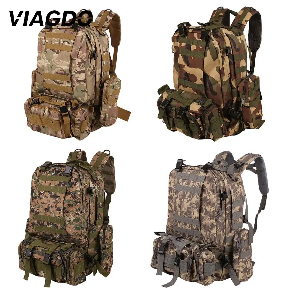 Тактический рюкзак 4 в 1 военная спортивная сумка для отдыха на открытом воздухе