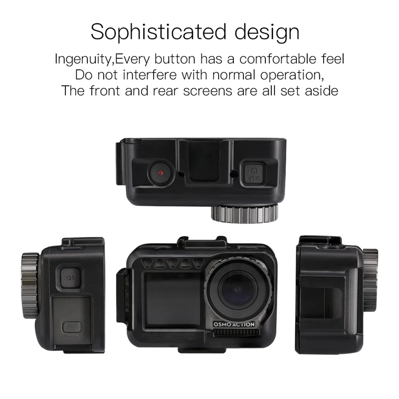 Кроличья клетка расширение для DJI OSMO ACTION Dajiang камеры сапоги на холодную погоду