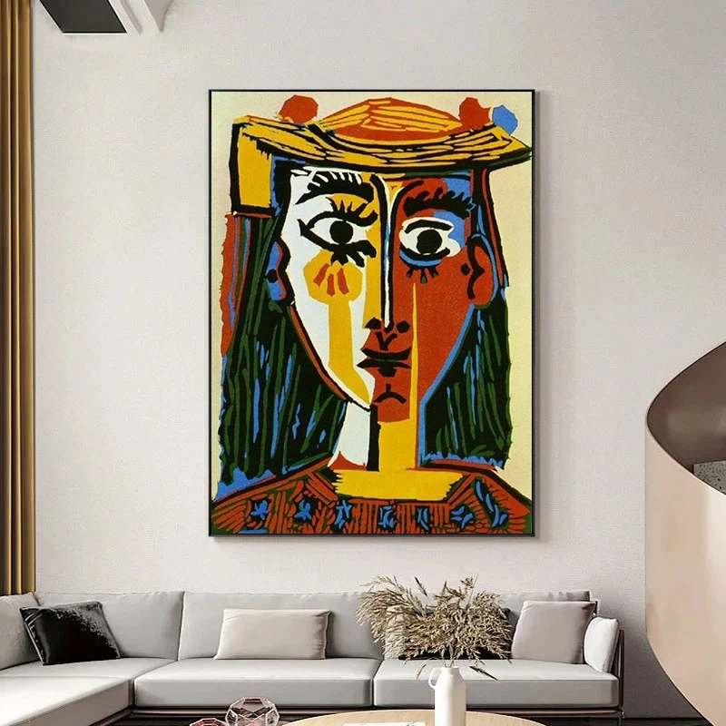 

Abstract Pablo Picasso Famous Art Canvas Paintings On the Wall Art Posters And Prints Picasso Art Canvas Picture For Living Room