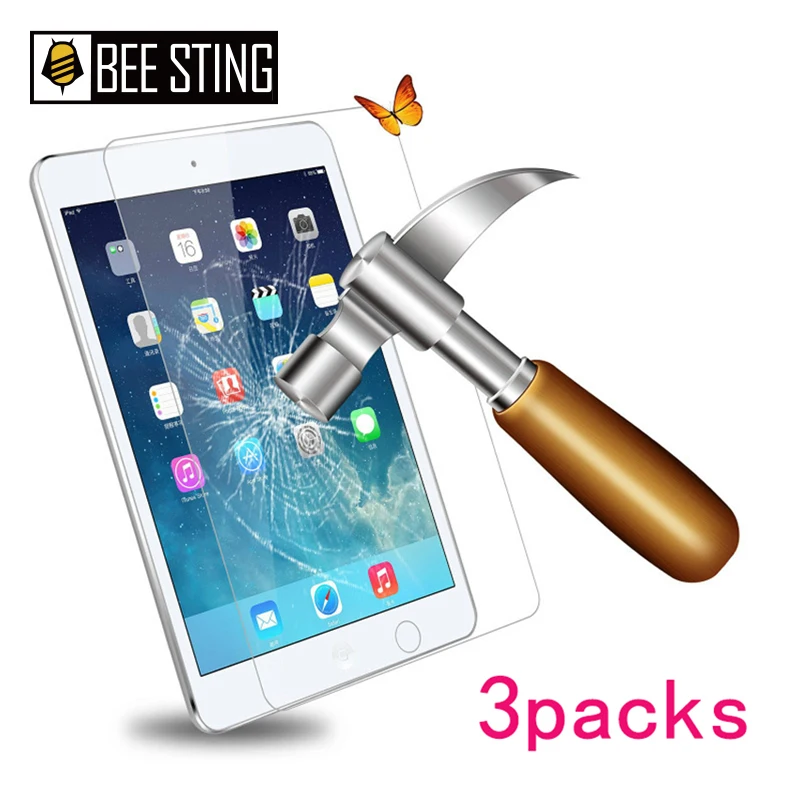 

3 packsTempered стекло защитная пленка для Ipad 2, 3, 4 air 10,9 pro 12,9 9,7 10,2 10,5 2018 9 20 Мини 5 Apple Взрывозащитная пленка