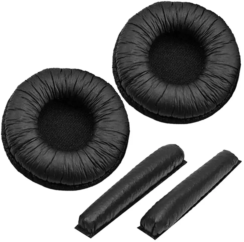 

Replacement foam headband ear cushion earmuff sponge cover for Sennheiser PX80 PX100 PX200 PMX200 headphone repair parts