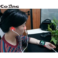 cozing laser therapy watch device lllt medical acupuncture tinnitus laser device ear clip otitis media watch laser diabetes rhin