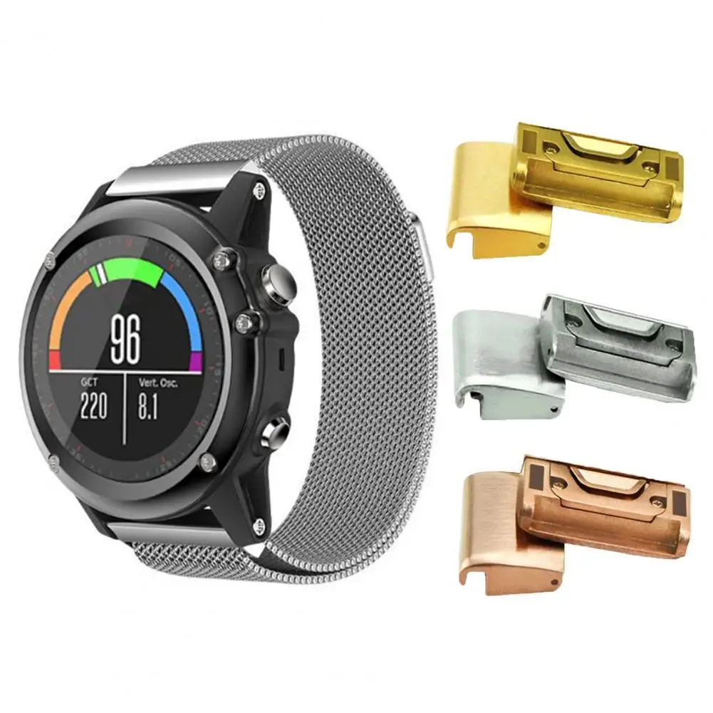 

Быстрое прилегание, металлическая флейта для Garmin Fenix 6S, 6X, 6, Феникс, 5X, 5, Fenix 3, MK1, 20 мм, 22 мм, 26 мм, все модели, коннектор с пряжкой
