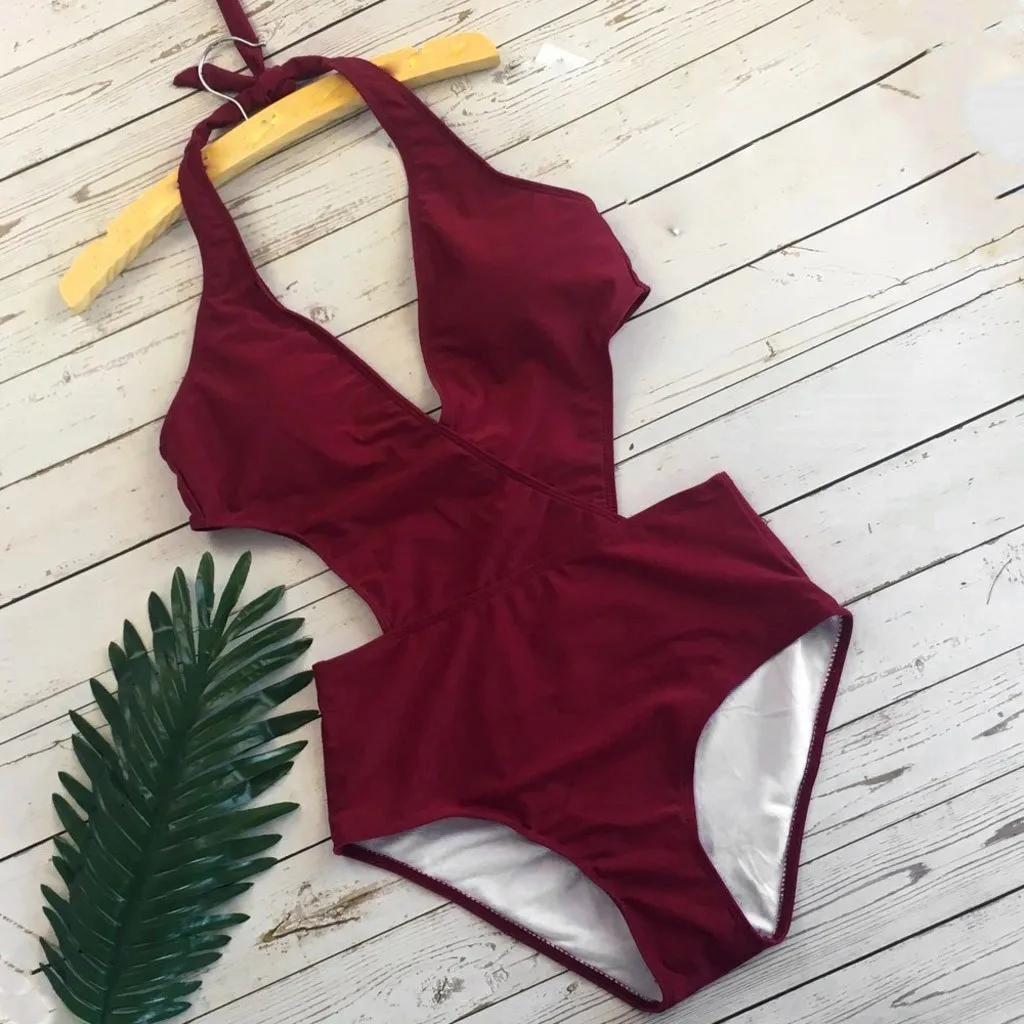 Сексуальный купальник женское микро-бикини Для женщин вырез с запахом высокой