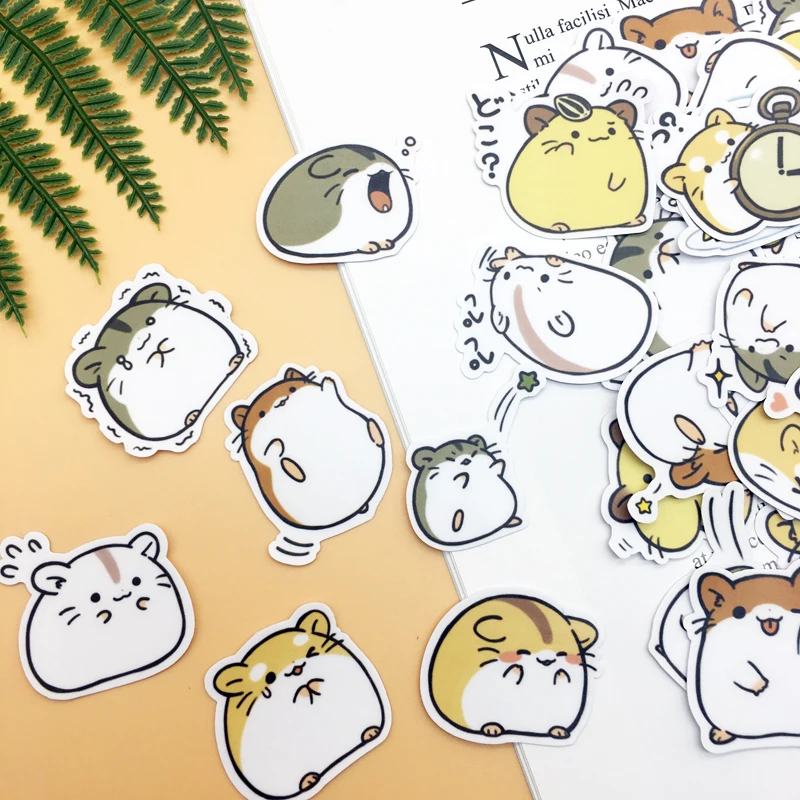 40 шт. изысканные самодельные милые декоративные Стикеры для