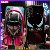 marvel venom man cool phone case hull for samsung galaxy a70 a50 a51 a71 a52 a40 a30 a31 a90 a20e 5g a20s black shell art cell c