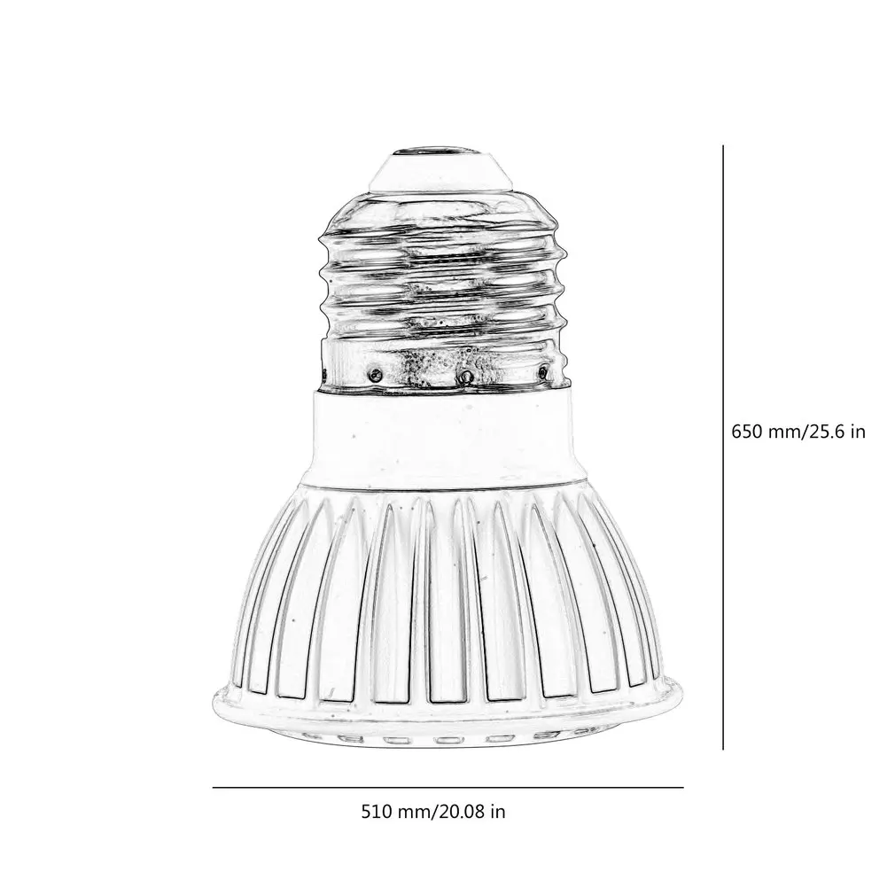 

ICOCO Durable Embedded Ceiling Led Down Light Spotlights Barrel Hole Lamp For Industrial Family 4W GU10 E26/27-3030 dimmable