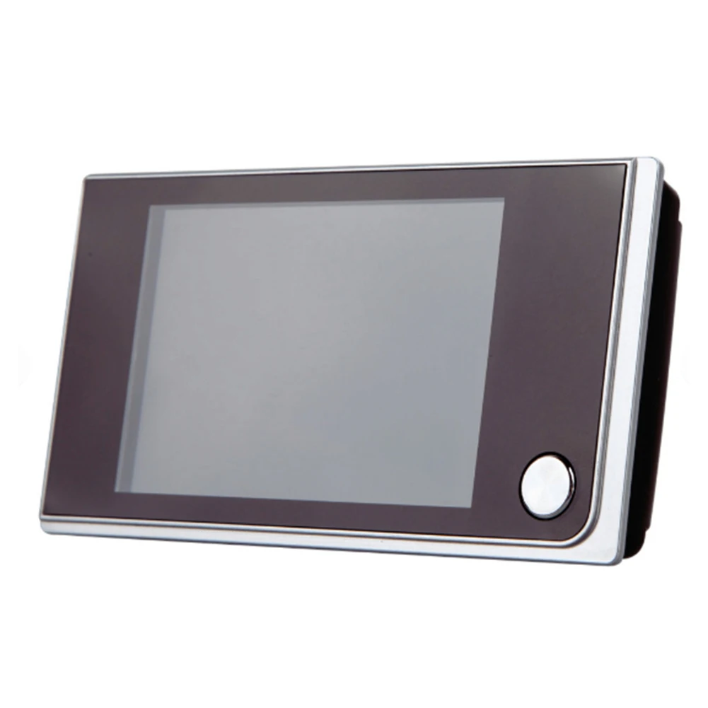 Электронный дверной звонок с цветным ЖК экраном 3 5 дюйма камера для наблюдения за