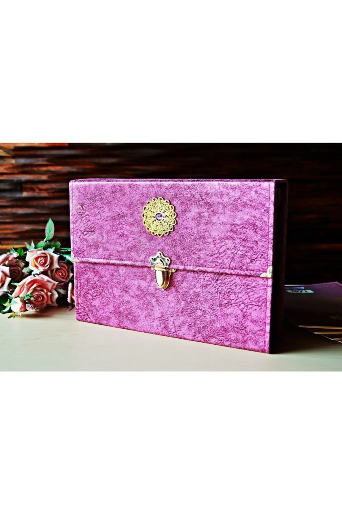 

Hatim 30 Juz Lecterns Size (21x29cm) Bag Lilac Koran I Holy