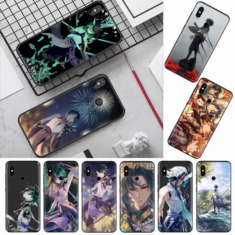 

Genshin Impact xiao Phone Case For Xiaomi Redmi mi note max 3 5 6 8 9 10 t S SE lite pro Soft Silicone mobile bags