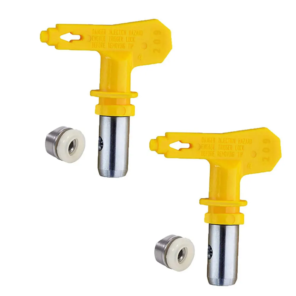 

2pcs Series 2 Airbrush Nozzle For Painting Airless Paint Spray Gun Tip Powder Coating Portable Paint Sprayer Auto Repair Tool