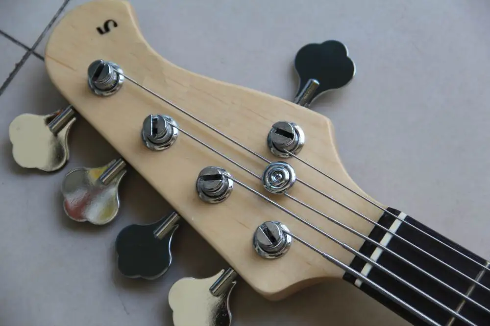 Новое поступление 5 струн электрический бас Musicman высшее качество в Red Burst