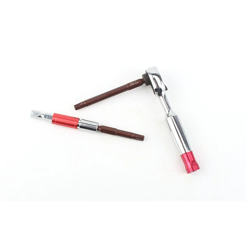 100 мм Насадка для отвертки S2 сталь 1/4 &quotшестигранный хвостовик Torx магнитные