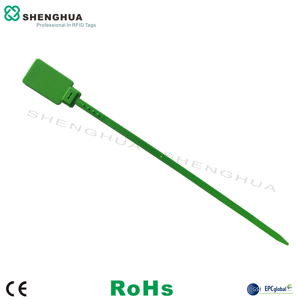 

10pcs/pack UHF RFID Smart Cable Tags UHF Passive Container Seal Tag Cable tie tag For Warehouse Logistics