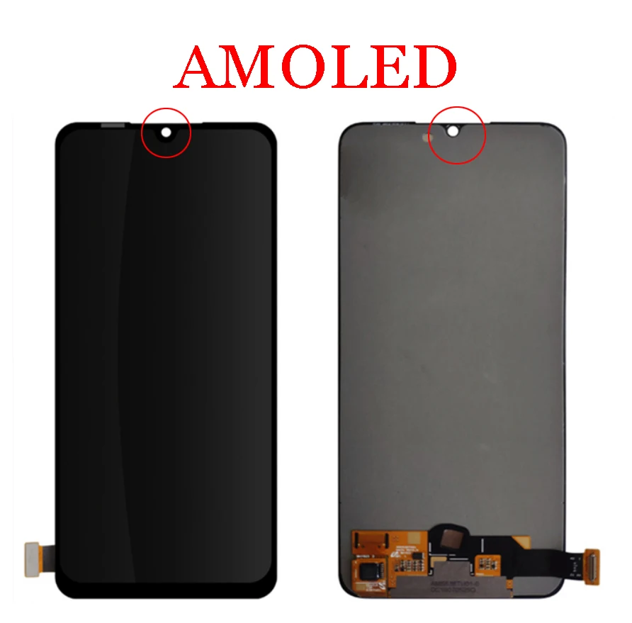 Pantalla t&aacute;ctil AMOLED Original para Vivo V17 V17 NEO, digitalizador de cristal con Panel de pantalla Lcd, 6,38 pulgadas, nuevo-0