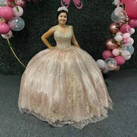 new quinceanera dresses for sweet girl sequin beading appliques sweetheart long formal party ball gowns vestidos de quincea%c3%b1era