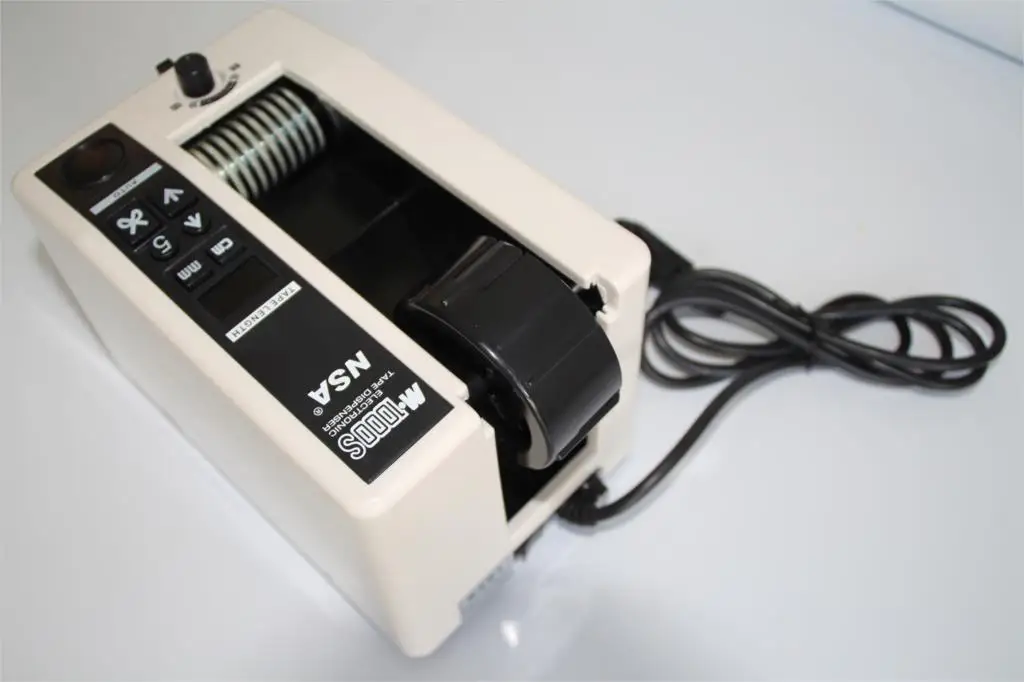 

M-1000S Automatic Tape Dispenser/Automatic Tape Cutter,width 4-50mm +10PCSStripping ring +1 PCS spare blades