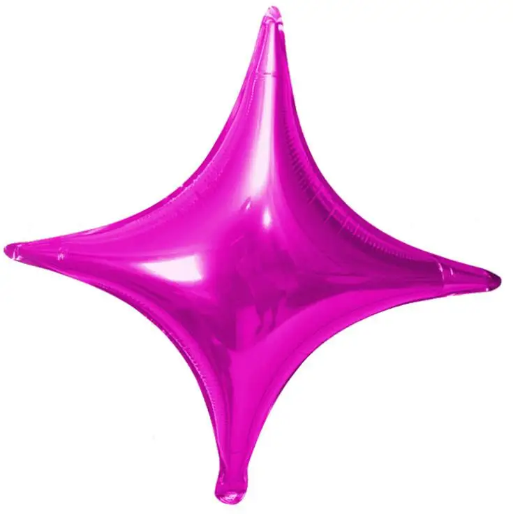 

50pcs/lot Five-pointed star foil balloon wedding baby shower children's birthday party decorations kids balloons