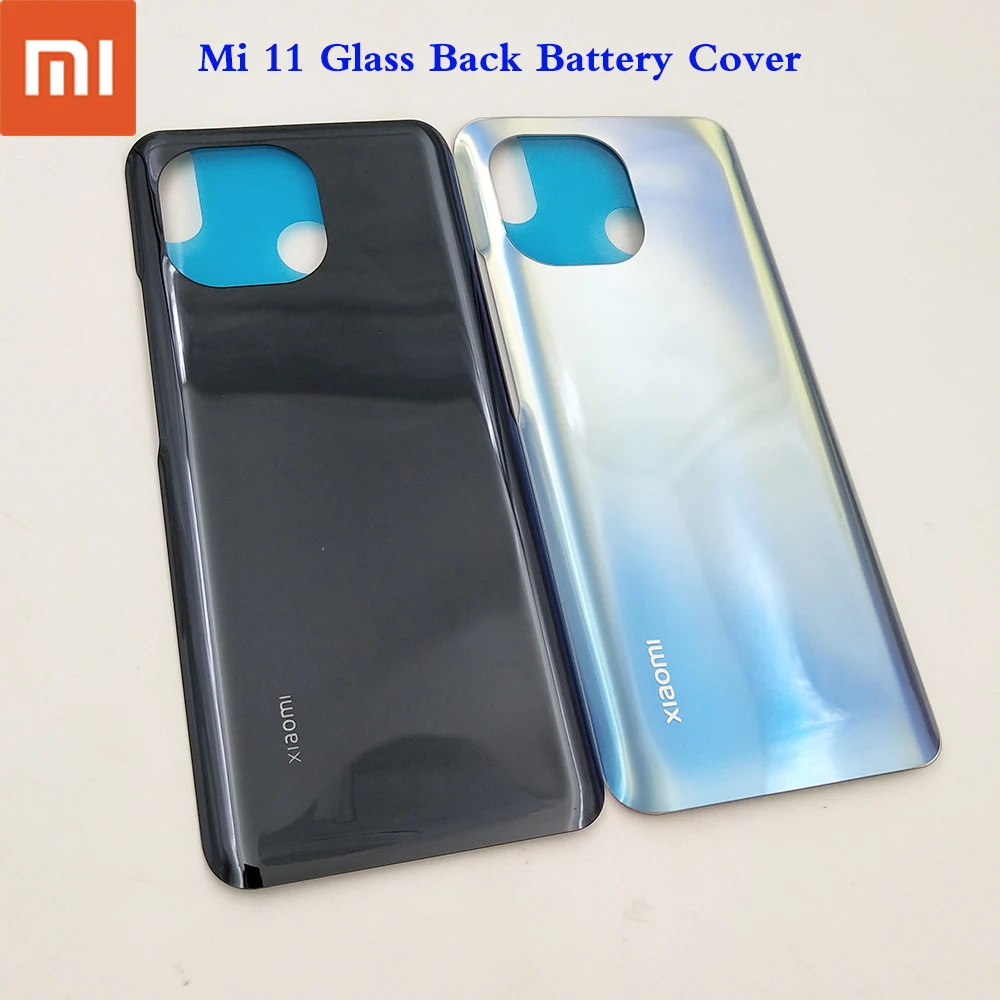 

Новинка, задняя крышка для XiaoMi Mi11, корпус для настоящей дверной панели, защитный чехол для MIUI Mi 11, детали для ремонта батареи 6,81 дюйма