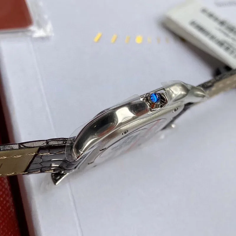 

Top Brand Luxury Fashion Business Stainless Steel Ladies Watch Swiss Quartz Roman Sapphire Leopard For Women gift Wristwatch