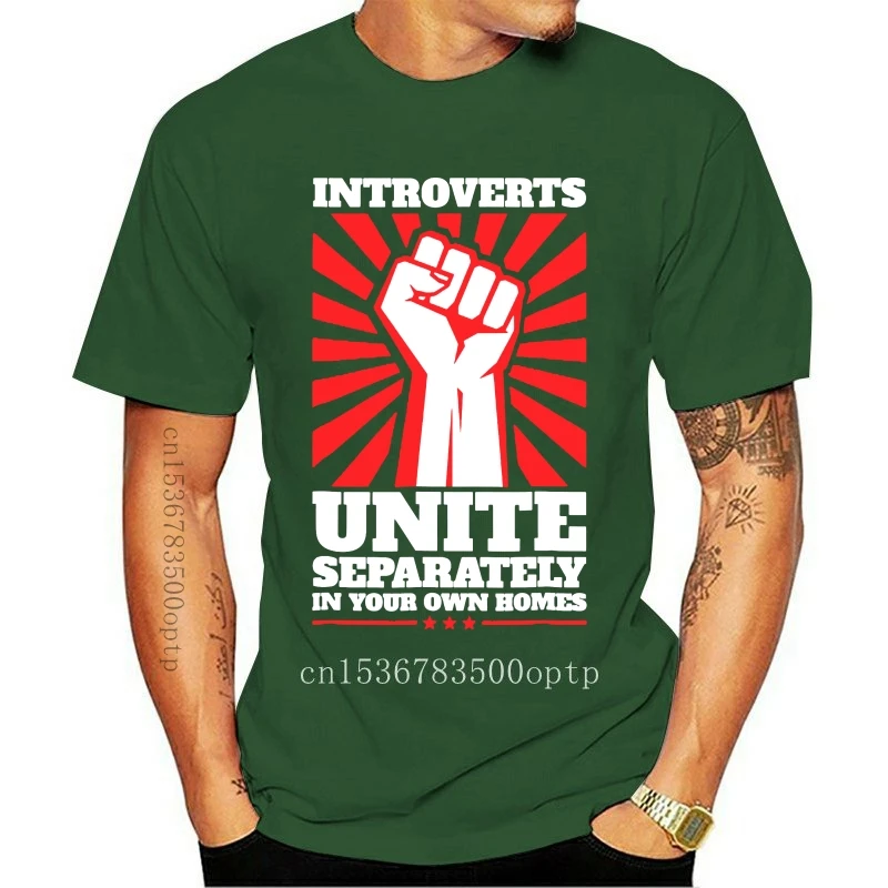 

Новинка 2021, модная мужская футболка, футболка с интровертами Unite, антипрочная рубашка с интровертом