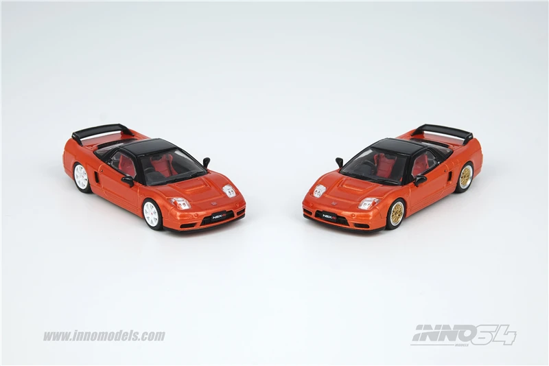 INNO 1:64 Honda NSX-R NA2 Imola оранжевый жемчужиной ж/дополнительные колеса литья под