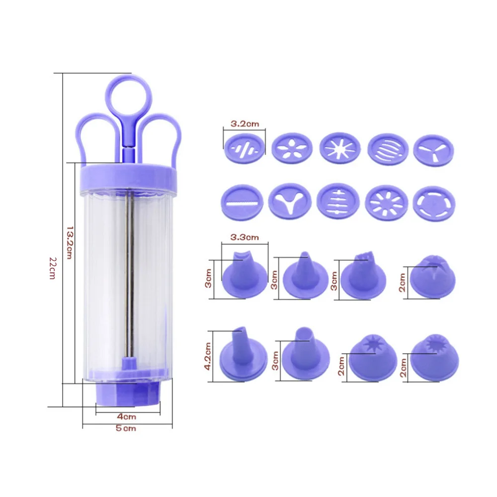 1 Набор экструдер для печенья пресс форма DIY инструменты выпечки кухонные гаджеты