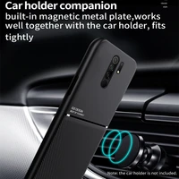 luxury magnetic leather phone case for xiaomi mi 12 11 t lite redmi note 10 9 s 8 pro ultra thin silicone cover funda