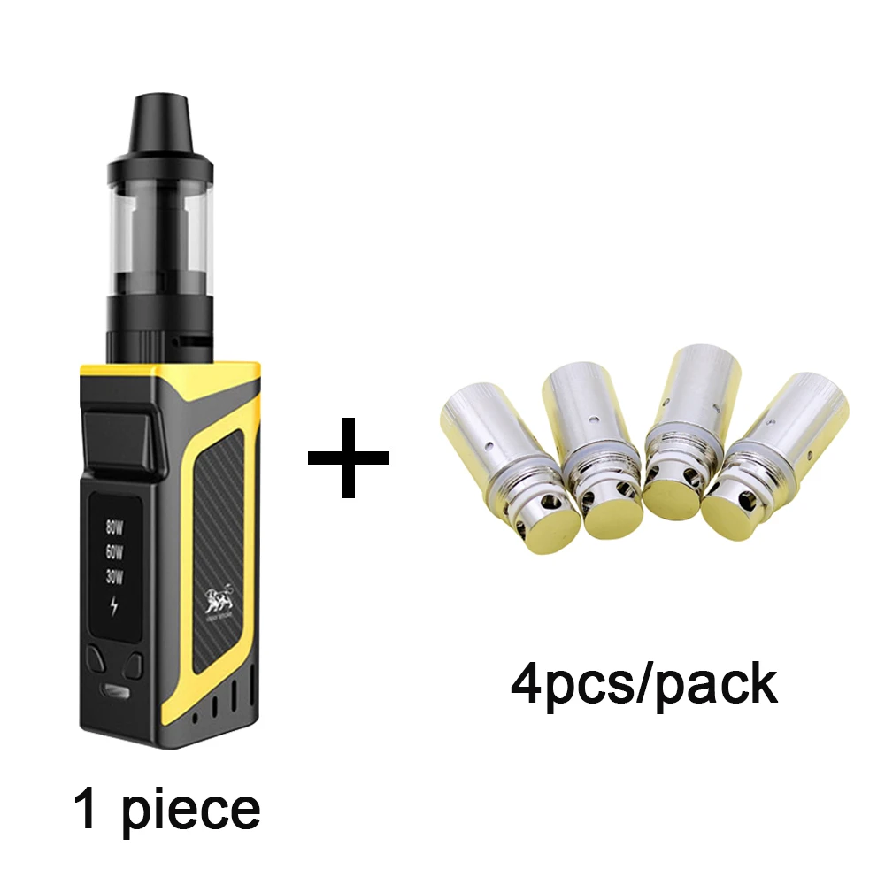 DOTENT VK Vape Kit электронная сигарета 80 Вт коробка мод 2000 мАч батарея 3 5 мл Замена Бака