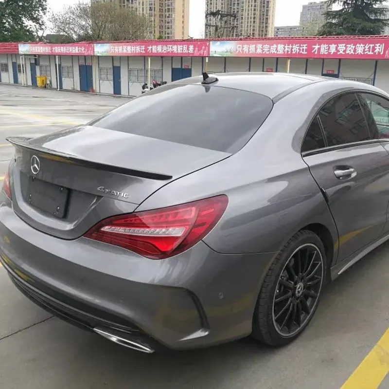 Для Mercedes Benz CLA W117 Высокое качество ABS пластик декоративный узор спойлер CLA200 CLA220