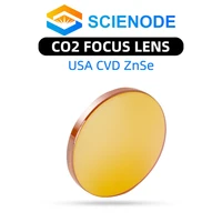 scienode focus lens usa cvd znse dia 12 15 18 19 05 20 fl38 1 50 8 63 5 76 2 101 6 127mm for co2 laser engraving cutting machine