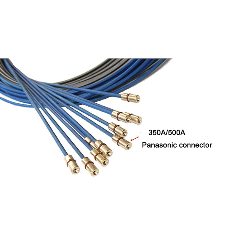 Трубка для подачи проволоки с коннектором 10 шт. ффонарь типа Panasonic CO2 MIG 350A/500A