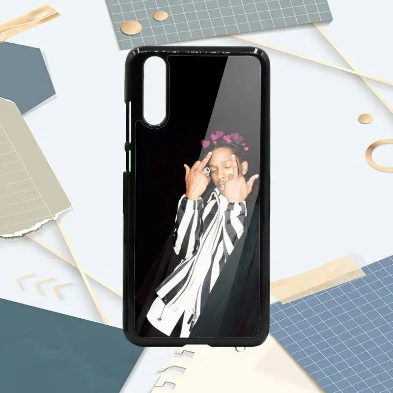 

ASAP Mob Asap Rocky Rapper Phone Case PC For Samsung galaxy S note 8 9 20 10 e lite2019 plus pro ultra