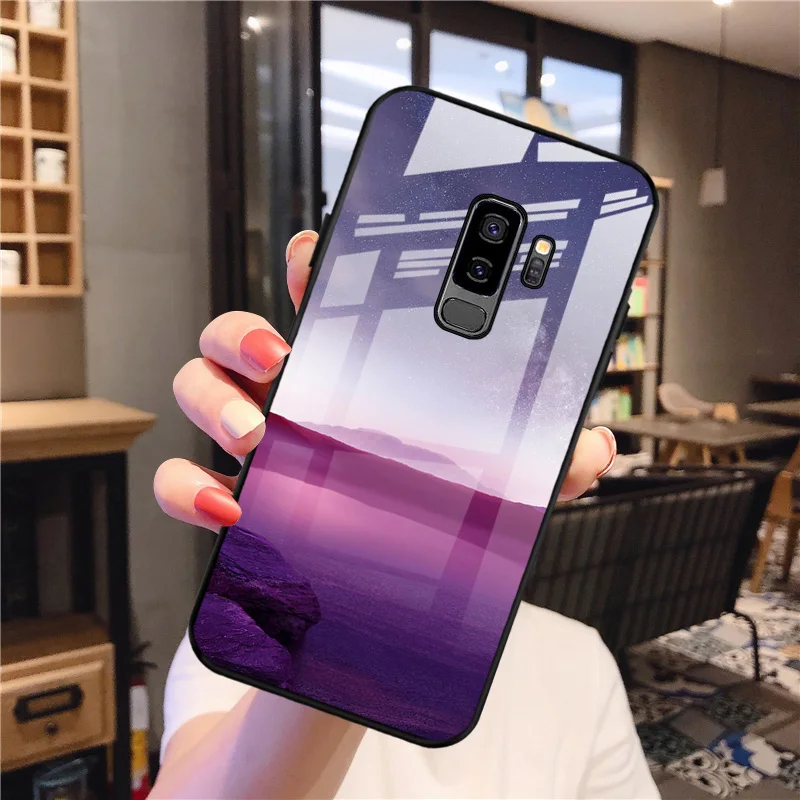 S20 FE Case For Samsung S22 Ultra Case Tempered Glass Cover Galaxy S21 FE S20 Ultra S22 S10 S9 Plus Shockproof Fundas Carcase