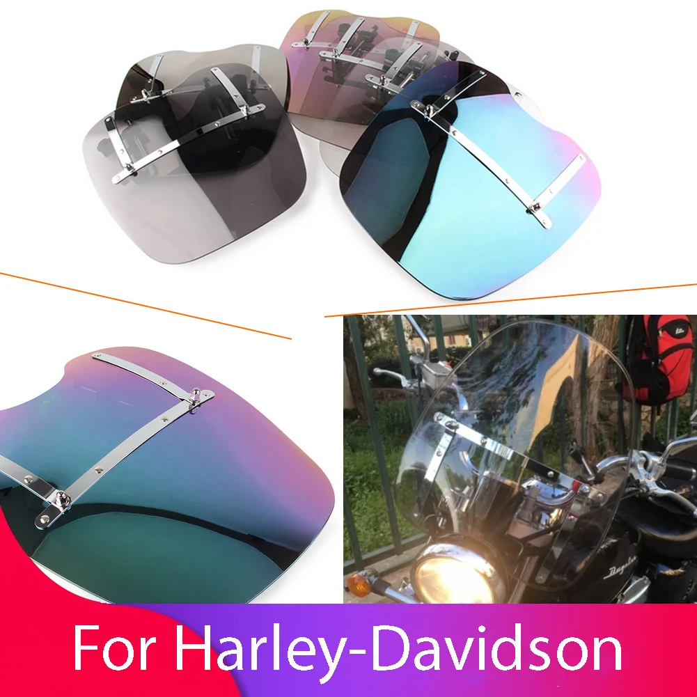 

Motorcycle Windshield Motorbike Windscree Wind Deflector For Harley-Davidson Freewheeler/Fatbob/Fatboy/Fatboy Lo/Forty Eight