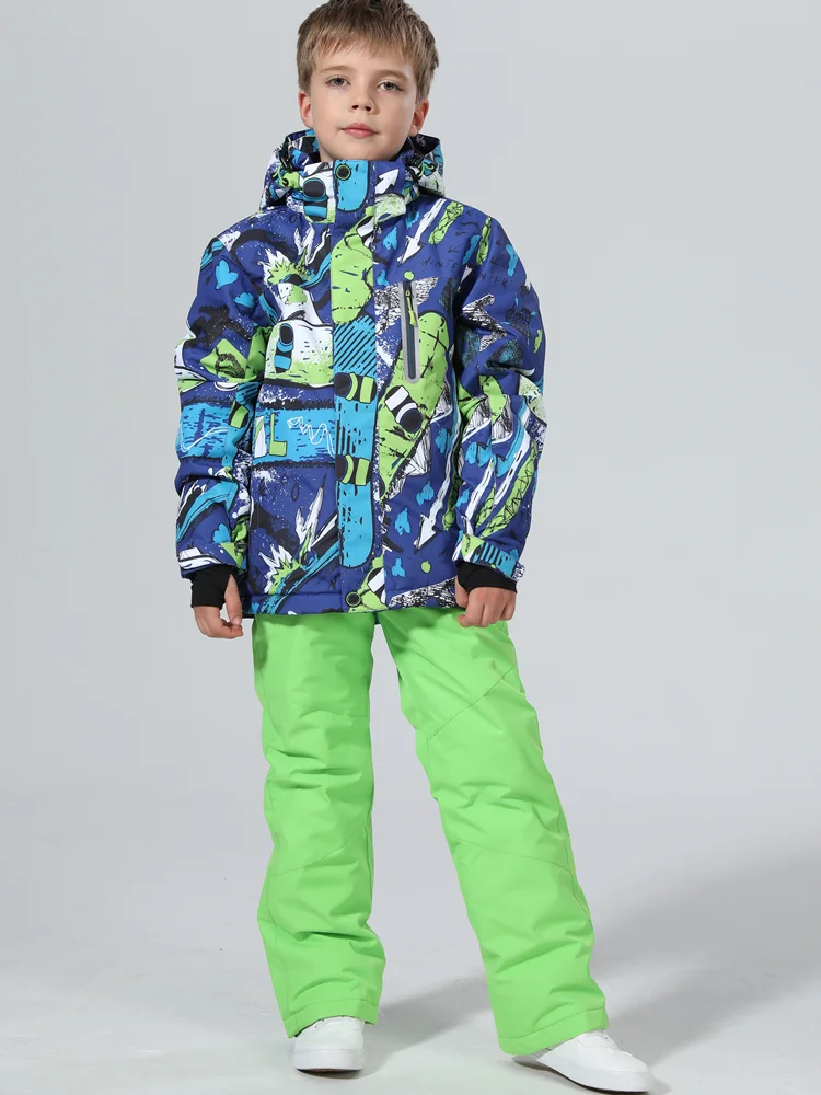 2019 лыжный костюм s для детей зимний мальчиков девочек сноуборд девочки зимние
